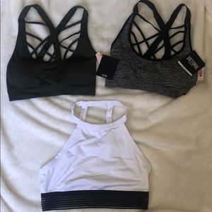 Victoria Secret Sports Bra Bundle Sz S BRAND NEW!!